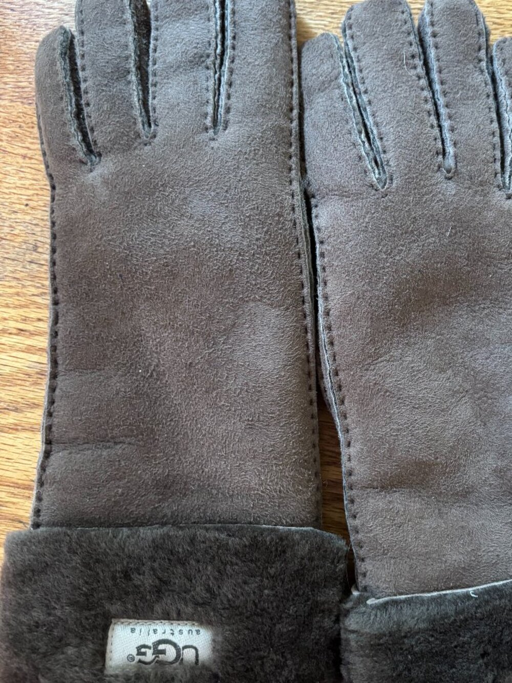 Shearling & Suede Gloves